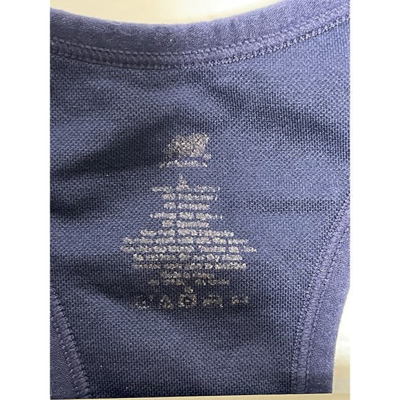 New Balance Sport Bra blue Size L padded pullover, sports athletic comfort - Picture 2 of 4